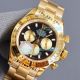Replica Rolex Daytona Yellow Gold Watch Black Dial 40MM For Men (3)_th.jpg